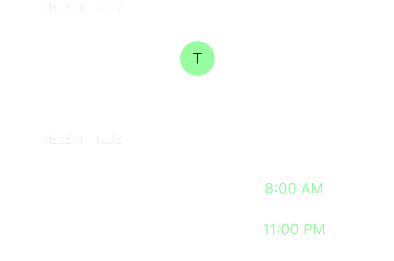 Custom Session Feature
